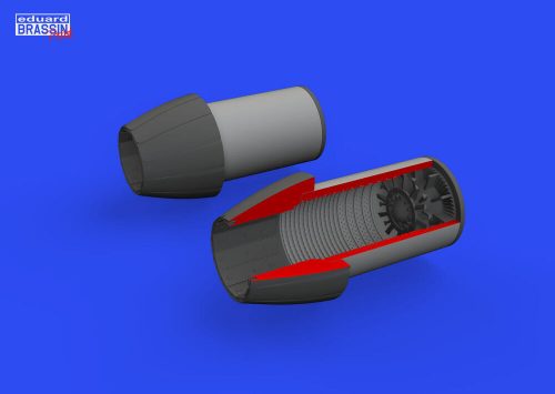 Eduard EA-18G exhaust nozzles PRINT for MENG 1:48 (648804)