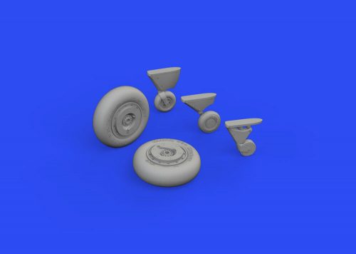 Eduard F4F-4 wheels early for EDUARD 1:48 (648815)