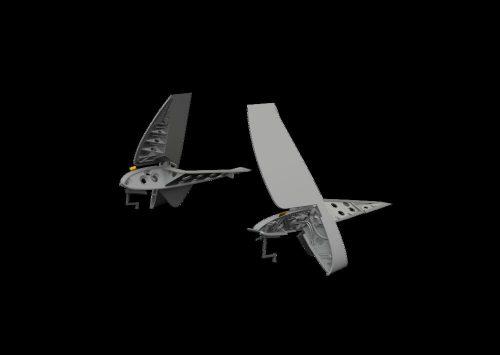 Eduard FM-1 folding wings PRINT (648945)