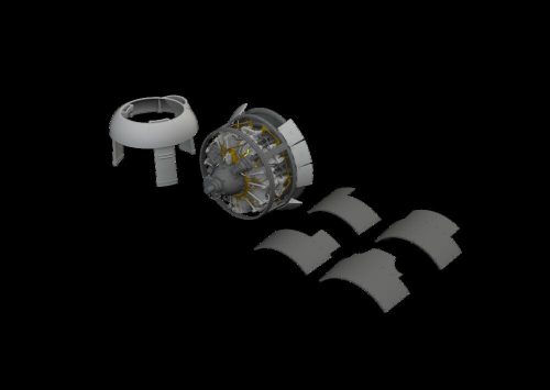 Eduard FM-1 engine PRINT (648947)