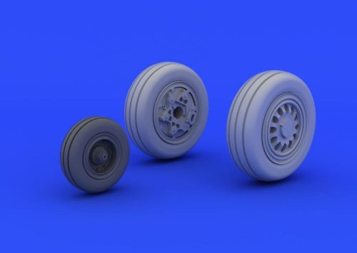 Eduard F-16CJ Block 50 wheels for Tamiya 1:72 (672040)