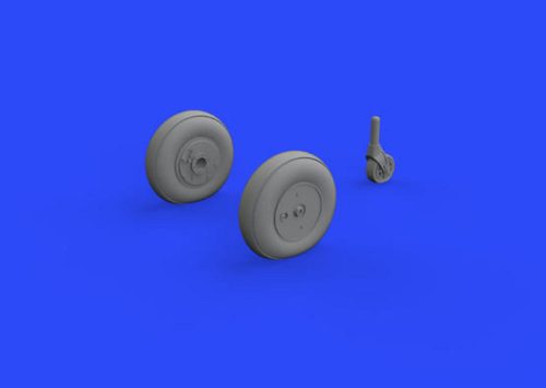 Eduard Ki-61-Id wheels for Tamiya 1:72 (672201)