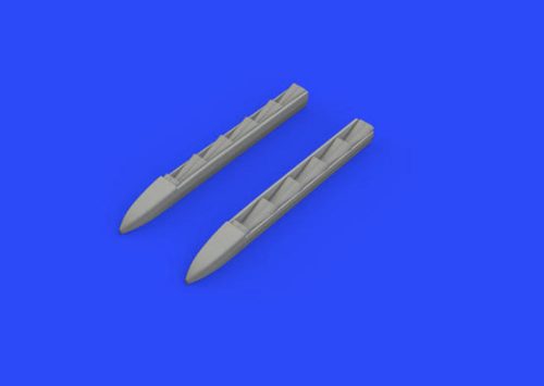 Eduard Ki-61-Id exhaust stacks for Tamiya 1:72 (672202)