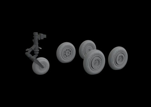 Eduard MiG-17 wheels for Airfix 1:72 (672228)