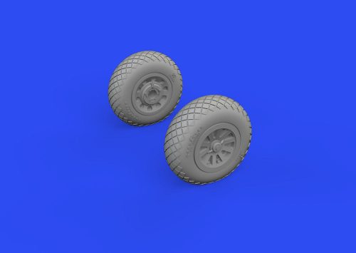 Eduard P-51B/C wheels diamond tread for ARMA HOBBY 1:72 (672282)