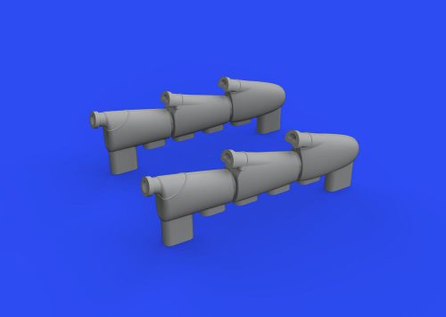 Eduard Hurricane Mk.I exhaust stacks for ARMA HOBBY 1:72 (672301)