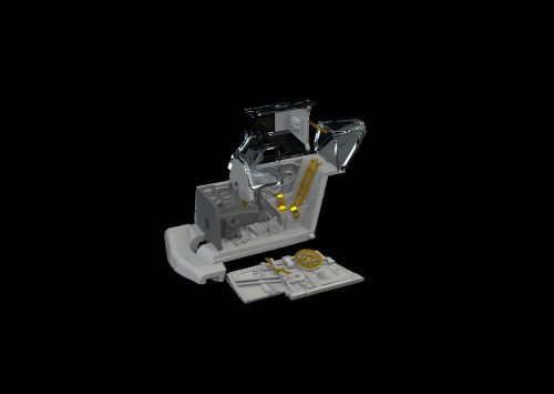 Eduard Bf 109G-4 cockpit PRINT (672343)