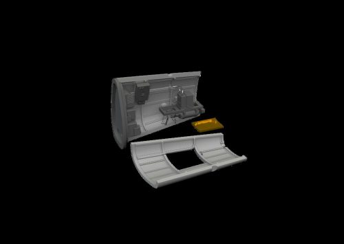 Eduard Bf 109G radio compartment PRINT (672344)