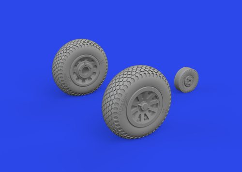 Eduard P-51D wheels cross tread 1:72 (672368)