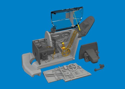 Eduard Bf 109G-10 cockpit PRINT 1:72 (672388)