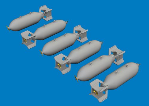 Eduard US 500lb bombs PRINT 1:72 (672394)