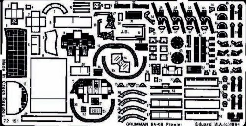 Eduard EA-6B Prowler 1:72 (72151)