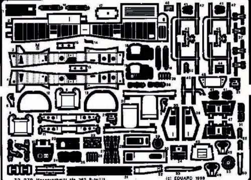 Eduard Me-262B-1a/U1 Schwalbe 1:72 (72270)