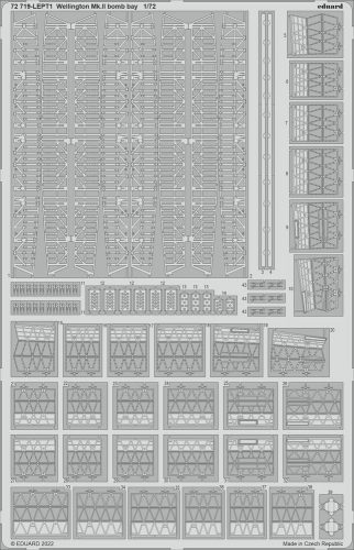 Eduard Wellington Mk.II bomb bay for AIRFIX 1:72 (72719)