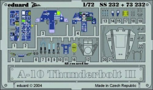 Eduard A-10 Thunderbolt II 1:72 (73232)