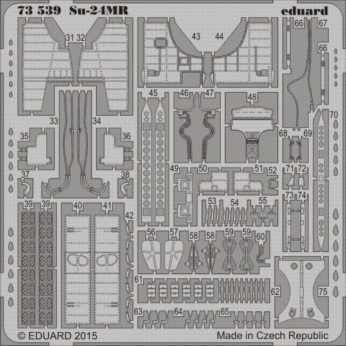 Eduard Su-24MR for Trumpeter 1:72 (73539)