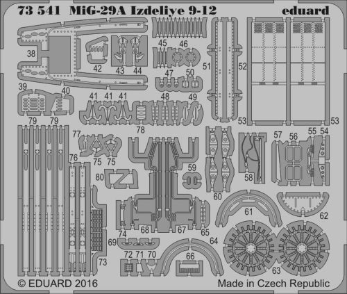 Eduard MiG-29A Izdeliye 9-12 for Trumpeter 1:72 (73541)