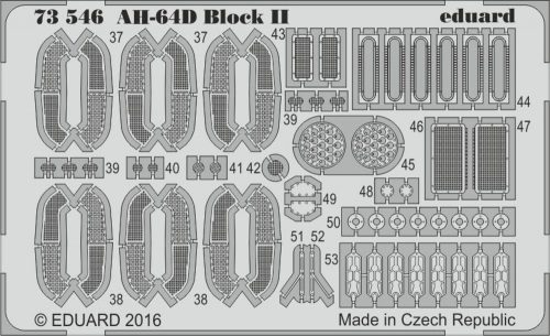 Eduard AH-64D Block II for Academy 1:72 (73546)