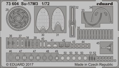 Eduard Su-17M3 for Modelsvit 1:72 (73604)