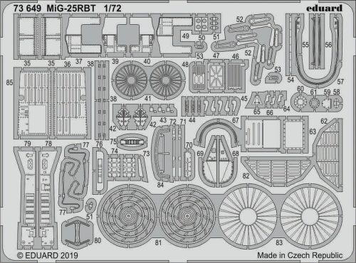 Eduard MiG-25RBT for ICM 1:72 (73649)