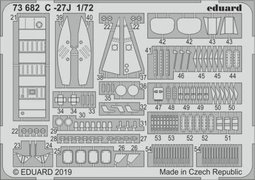 Eduard C-27J for Italeri 1:72 (73682)