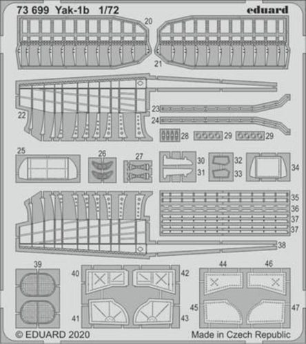 Eduard Yak-1b for Arma Hobby 1:72 (73699)