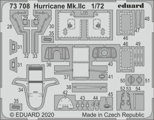 Eduard Hurricane Mk.IIc for Arma Hobby 1:72 (73708)