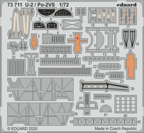 Eduard U-2/Po-2VS for ICM 1:72 (73711)