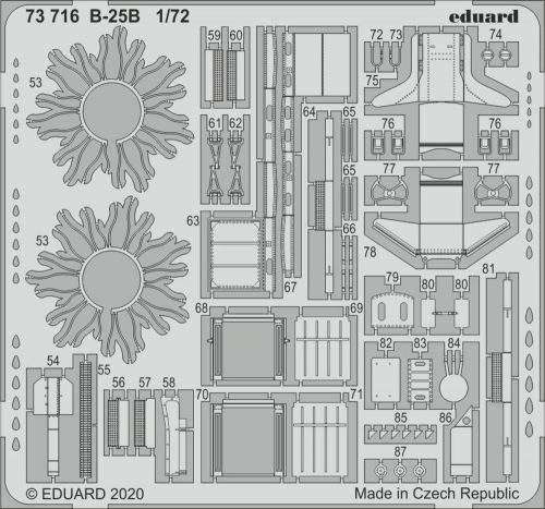 Eduard B-25B for Airfix 1:72 (73716)