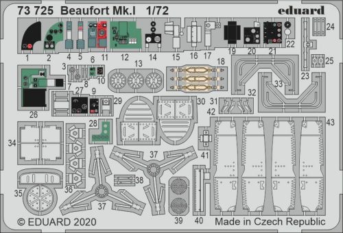 Eduard Beaufort Mk.I for Airfix 1:72 (73725)