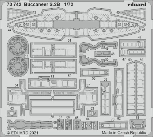 Eduard Buccaneer S.2B 1/72 for AIRFIX 1:72 (73742)