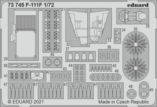 Eduard F-111F 1/72 for HASEGAWA / HOBBY 2000 1:72 (73745)