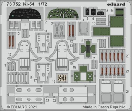 Eduard Ki-54 for SPECIAL HOBBY 1:72 (73752)