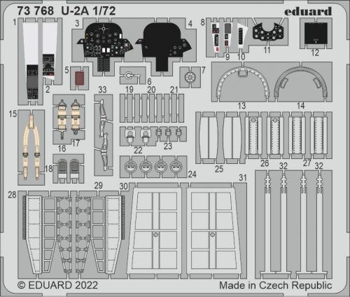 Eduard U-2A for HOBBY BOSS 1:72 (73768)