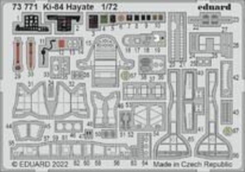 Eduard Ki-84 Hayate 1/72 1:72 (73771)