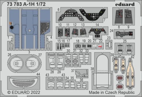 Eduard A-1H for HASEGAWA / HOBBY 2000 1:72 (73783)