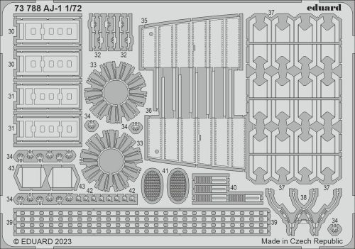 Eduard AJ-1 for RODEN 1:72 (73788)