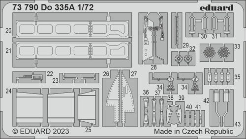 Eduard Do 335A for HOBBY 2000 / DRAGON 1:72 (73790)