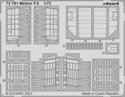 Eduard Meteor F.8 1/72 for AIRFIX 1:72 (73791)