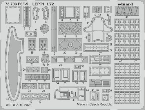 Eduard F6F-5 1/72 for EDUARD 1:72 (73793)