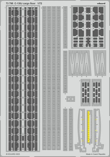 Eduard C-130J cargo floor 1/72 ZVEZDA 1:72 (73795)