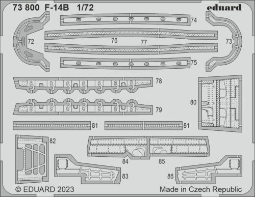 Eduard F-14B 1/72 ACADEMY 1:72 (73800)