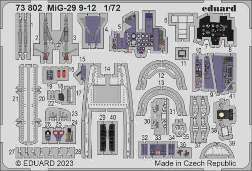 Eduard MiG-29 9-12 1/72 GREAT WALL HOBBY 1:72 (73802)