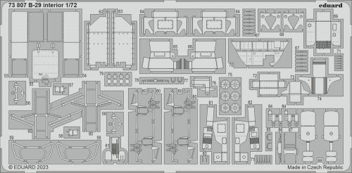 Eduard B-29 interior 1/72 HOBBY 2000 / ACADEMY 1:72 (73807)