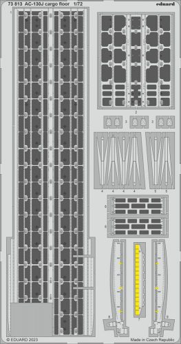 Eduard AC-130J cargo floor 1/72 ZVEZDA 1/72 (73813)