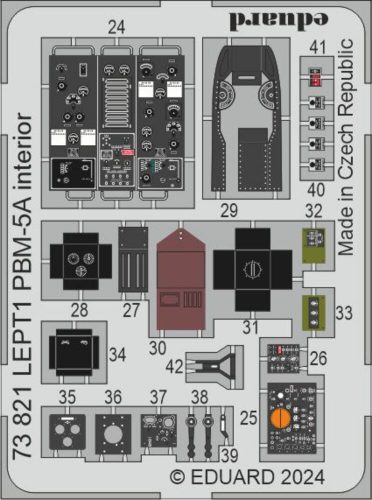 Eduard PBM-5A interior ACADEMY 1:72 (73821)