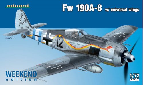 Eduard Fw 190A-8 w/universal wings Weekend Edit 1:72 (7443)