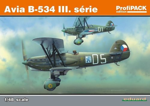 Eduard Avia B-534 III serie(Reedition)Profipack 1:48 (8191)