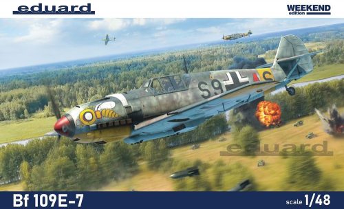 Eduard Bf 109E-7, Weekend edition 1:48 (84178)