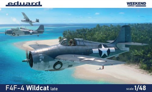 Eduard F4F-4 Wildcat late  EDUARD-WEEKEND 1:48 (84204)